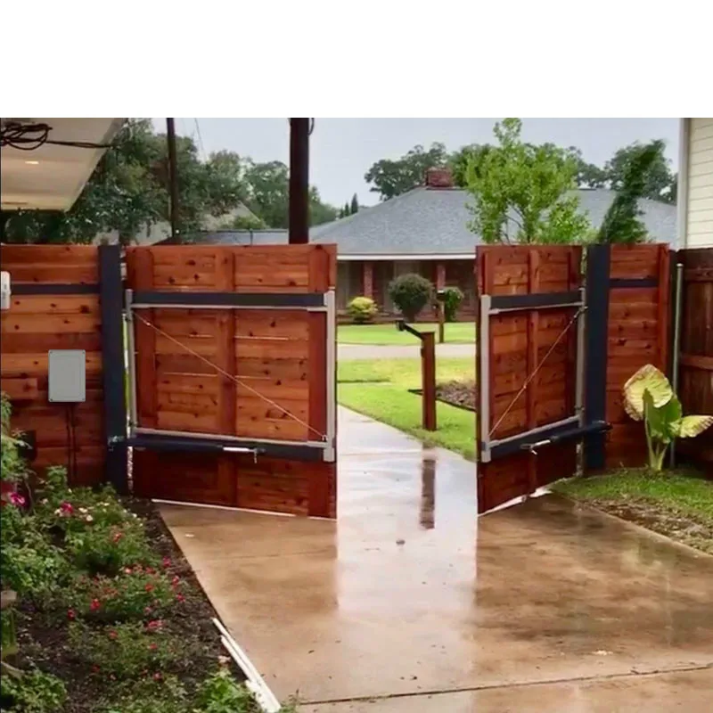 200KG Automatic Swing Gate Opener Drive with WIFI Remote Control Keypad Electric Lock Swing Door Operator Motor Access Control