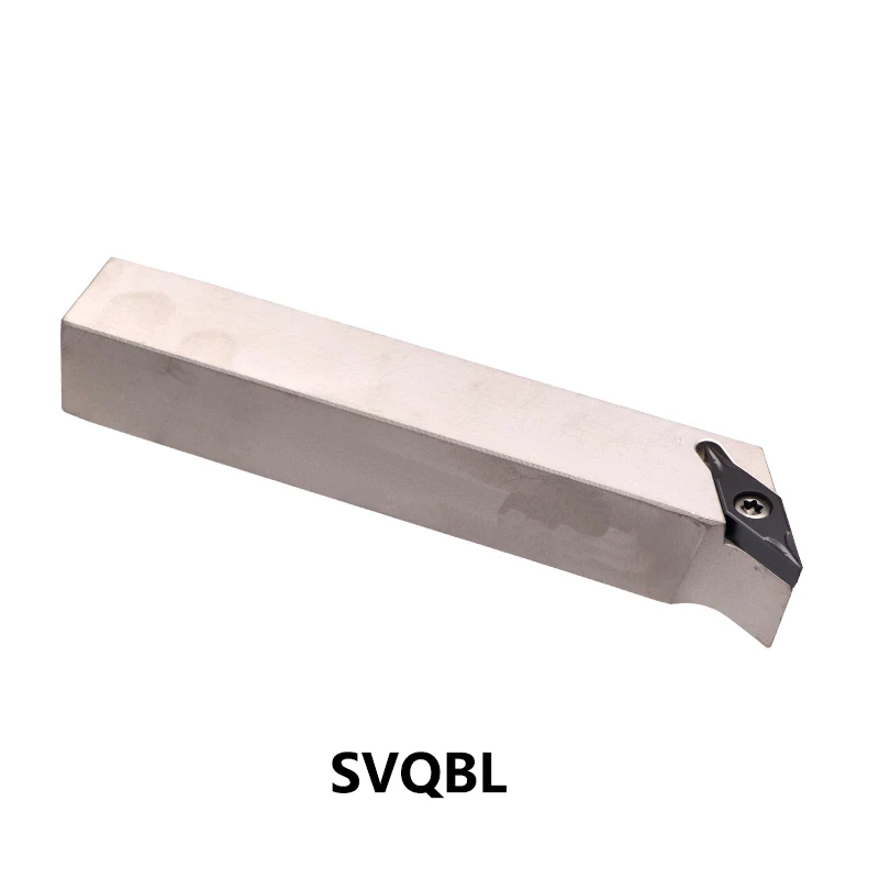 ALÉM SVQBR Haste de cortador de torno SVQBR2020K16 SVQBR2525M16 SVQBR1616H16 Porta-ferramentas de torneamento CNC SVQBR2020 SVQBR2525 mola de aço