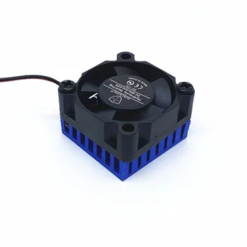 Ventilador DC 5V 12V 24V 30x30x18mm 3010 30MM con disipador de calor de 8mm ventilador BGA ventilador de tarjeta gráfica con disipador de calor ventilador de refrigeración 2 cables 1