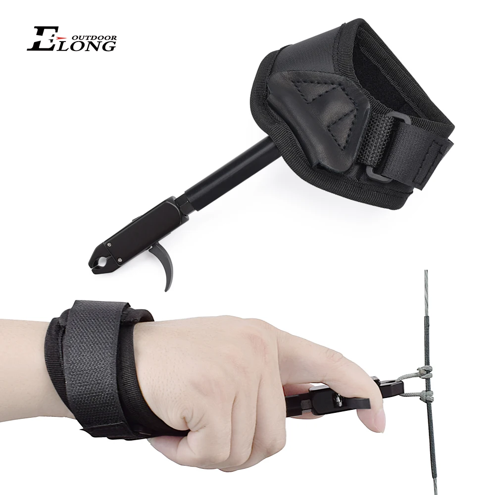 Hunting Shooting Arrow Release Caliper Release For Archery Bow Release Aid Trigger Compound Bow Strap