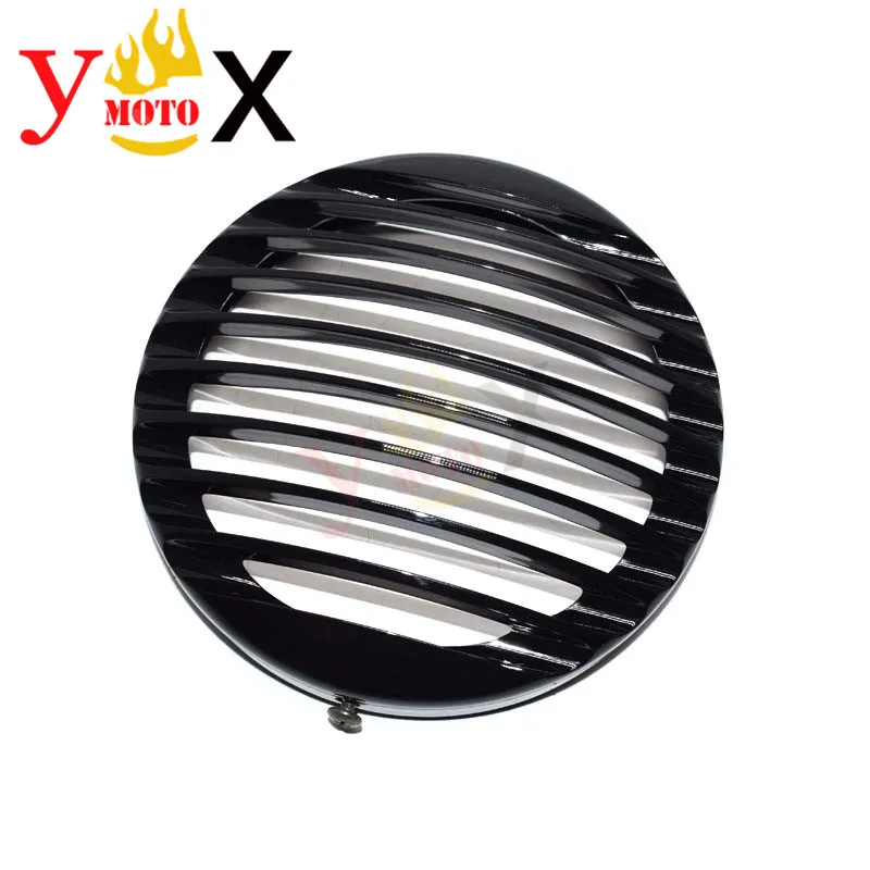 ABS Headlamp Headlight Cover Guard Protector For Harley 48 Forty Eight XL1200X Iron 883 XL883N Sportster XL883L Custom XL1200