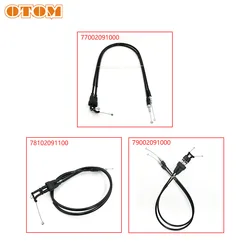 OTOM Motorcycle Throttle Cable Accelerator Pull Line Fuel Pipes Steel Wire For KTM HUSQVARNA EXC SXF XCF FE FC 250 350 450 500