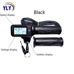 Electric Bike Twist Throttle 24V 36V 48V Grip Speed Display for all Electric Bike/scooter/brushless Controller