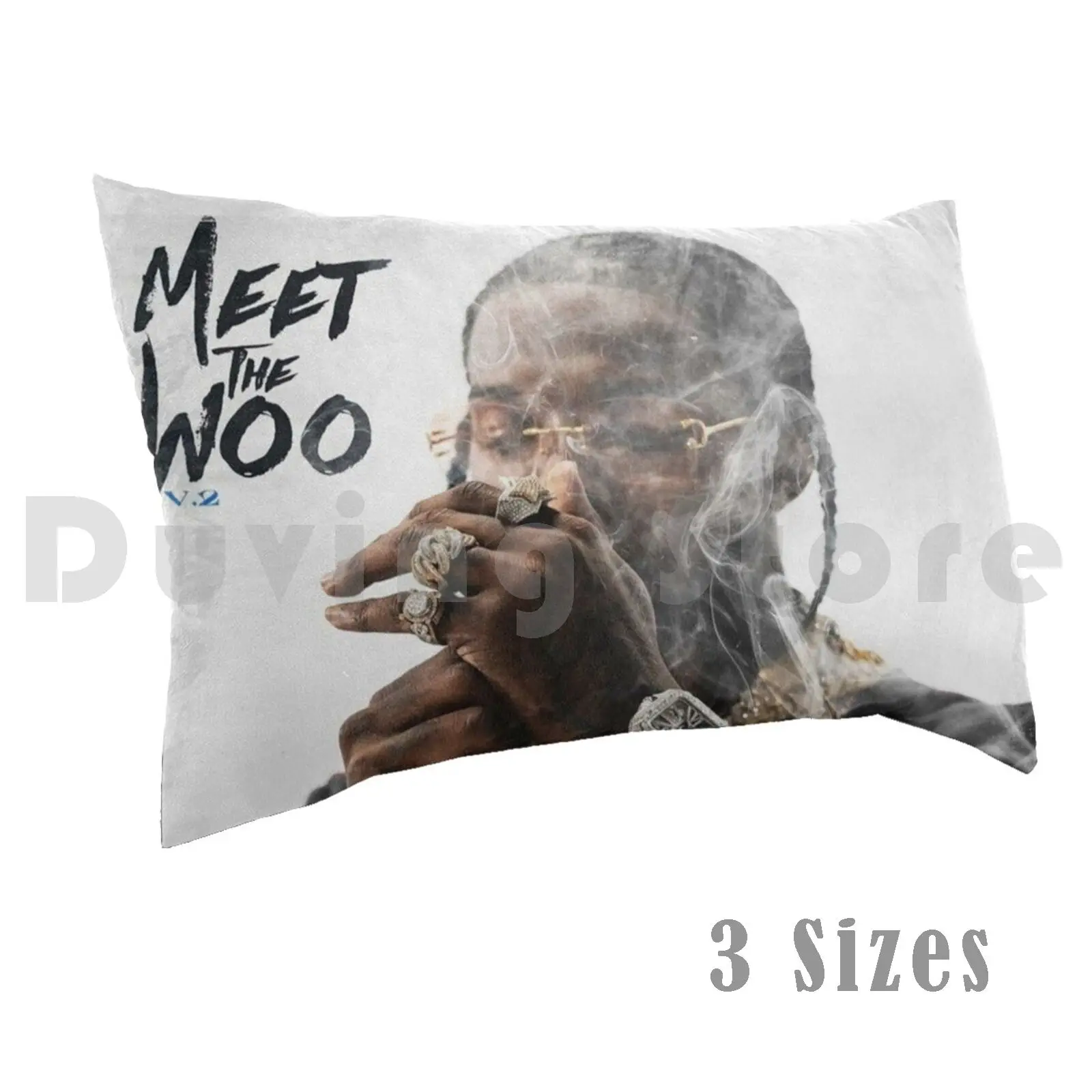 Pop Smoke Pillow Case Printed 50x75 Pop Smoke Pop Smoke Brooklyn New York New York Ny Drill 50 Cent Rap Rap Us