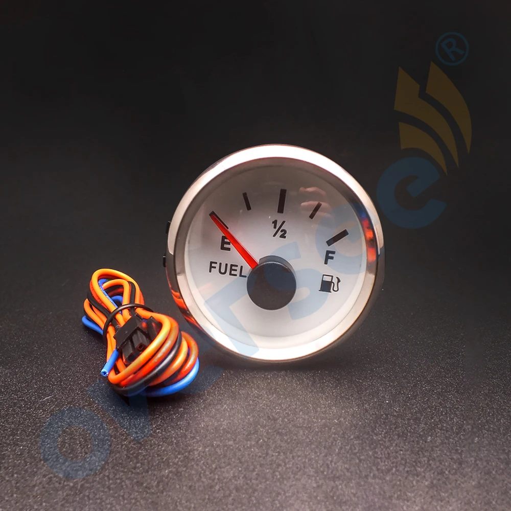 Inboard Outboard Universal Fuel Gauge Meter 810-00001 For Marine Boat Speed Boat Water Proof