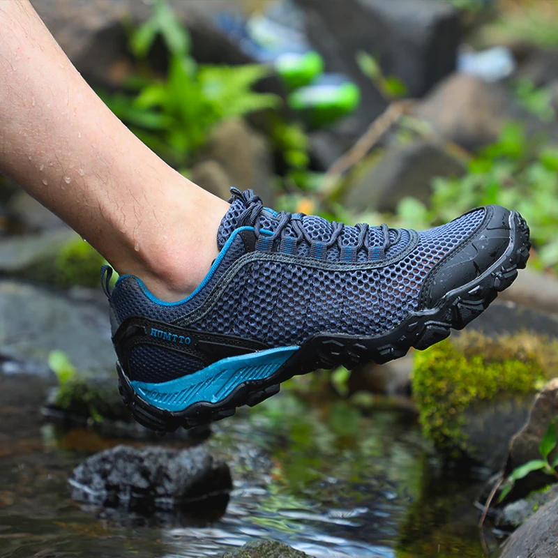 HUMTTO Zapatos de Senderismo Transpirables para Hombre y Mujer - imagen 2