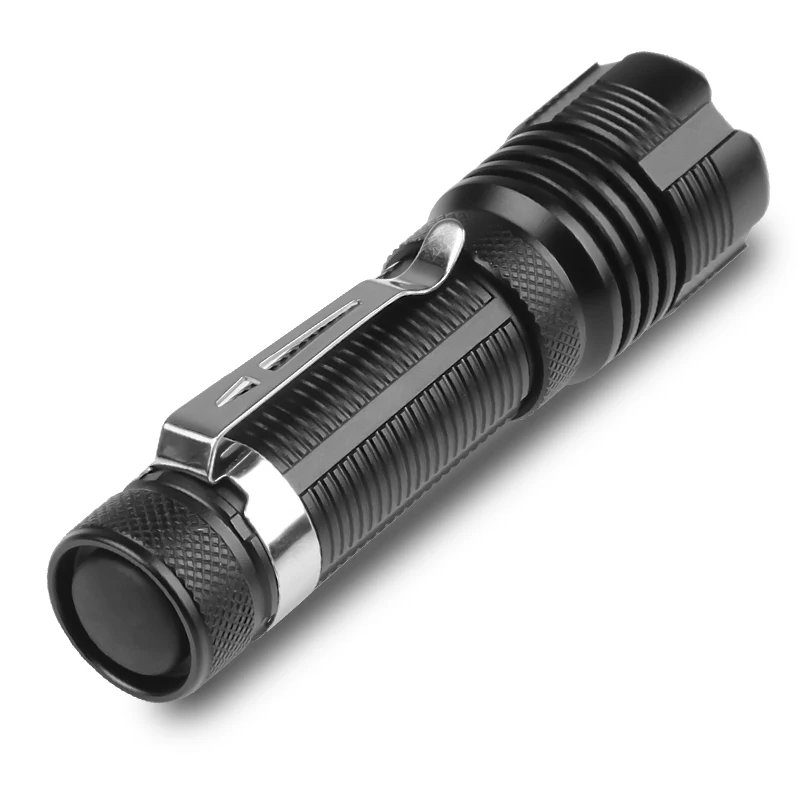 XHP50.2 Mini Super Bright 10000LM Led Flashlight Torch Aluminum Body Waterrpoof for Camping White Light Use AA/14500 Battery