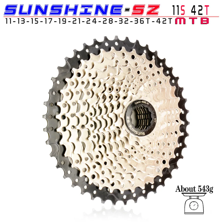 8 9 10 11 12スピードカセット32/36/40/42/46/50/52tワイド比フリー