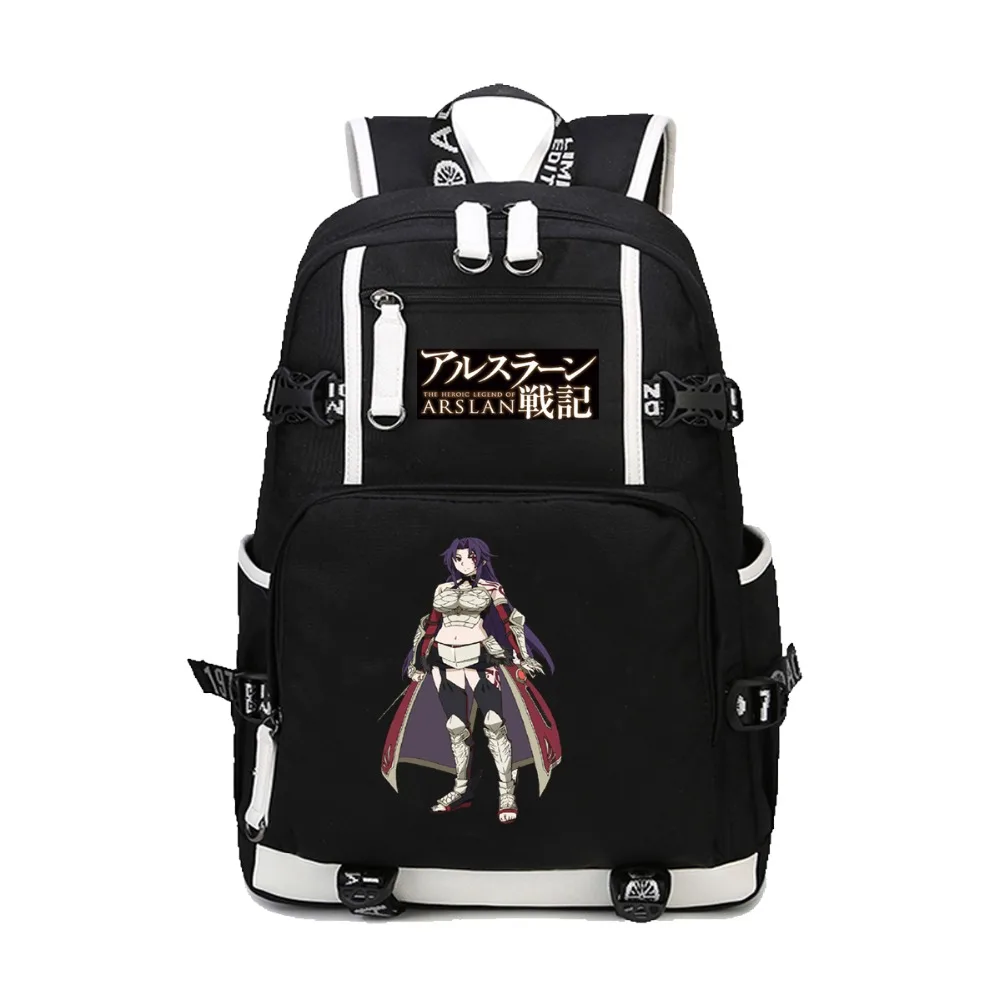 Anime Record of Grancrest War backpack Shoulder Bag Unisex Laptop Bag Printing canvas backpack teenagers Student Book Bag