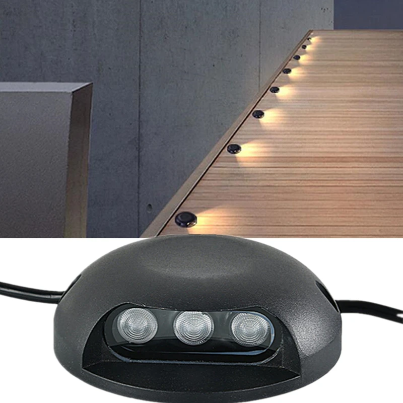 

Trail Lights Corner Lights Waterproof Led Spot Stair Light Outdoor Led Underground Light for Walls Corridor Square Stair Park