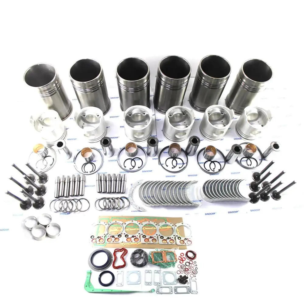 YC6108G Engine Overhaul Rebuild Kit for YUCHAI YC6108G Engine FOTON JAC Bus Truck XCMG Loader