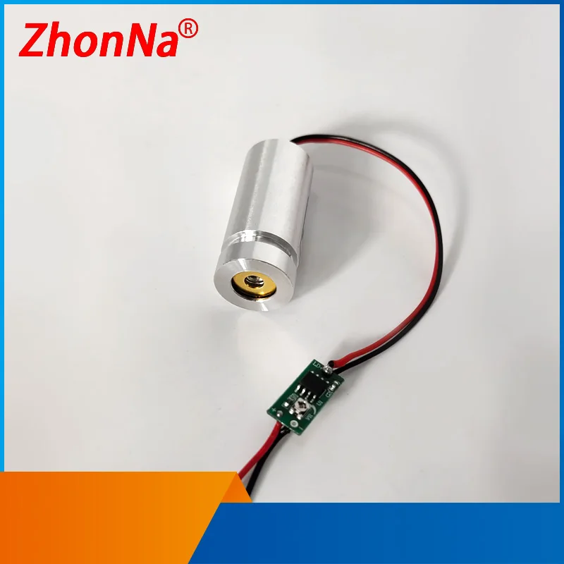 532nm 35mW Grün Laser Modul 3-5V Kupfer Laser Spot Bestrahlung Positionierung Lampe Laser Diode Licht Emission mit dem ziel Zubehör