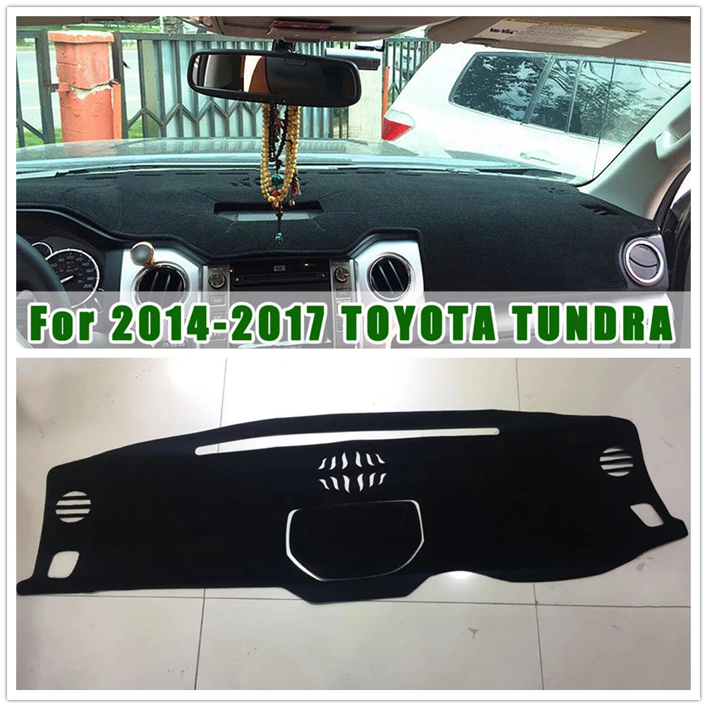 

Dashboard Cover Dashmat Dash Mat Cover Pad Carpet For Toyota Tundra 2014-2017