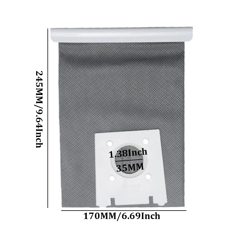 1PC Washable Vacuum Cleaner Bag Type G Cloth Dust Bags For Bosch For SIEMENS BSG6 BSG7 BSGL 3126GB 30 Vacuum Cleaneer Spare Part