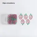 10pcs strawberry