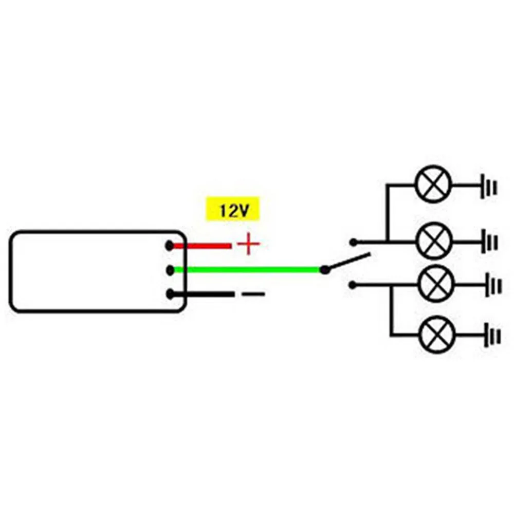 12V Motorcycle Blinker Relay 3 Pins LED Turn Signal Light Indicator Flasher Controller For Honda KTM