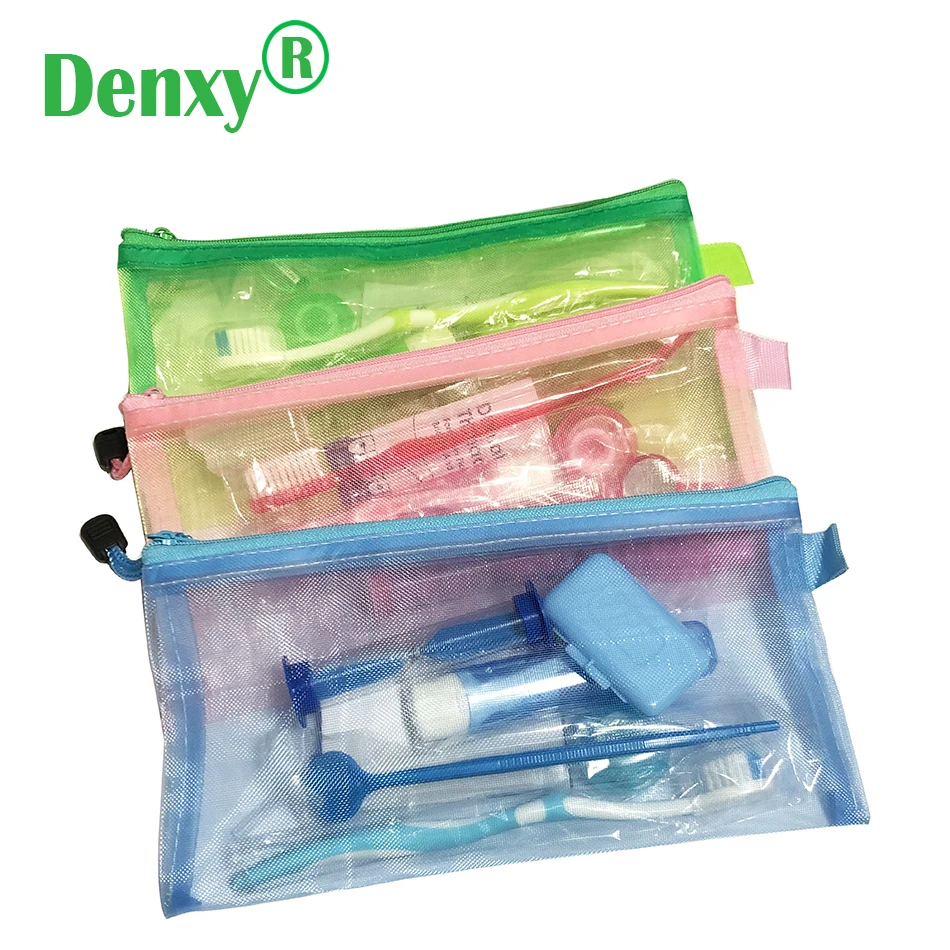 3 bags Portable Oral Hygiene Care Products Dental Orthodontic Kit