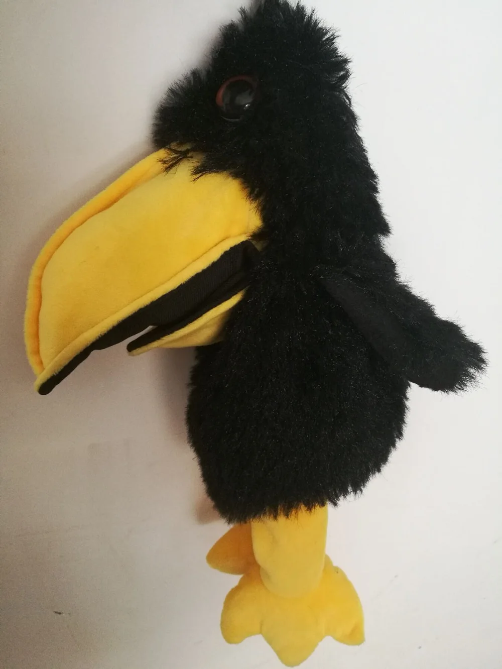 New style Plush Crow toy Action & Toy Figures Hand puppet cute plush doll Props educational toys