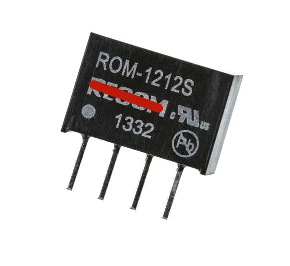 New original ROM-1212S DC/DC 1 Watt SIP4 Micro Size Single Output  power module