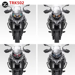 Motorcycle accessories Front Fairing Headlight Guard Sticker Head light protection Sticker for Benelli TRK502 TRK502X