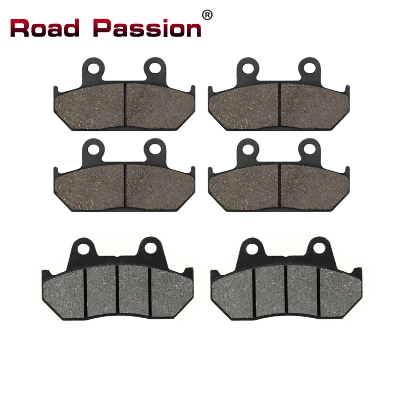 

Road Passion Motorcycle Front and Rear Brake Pads for HONDA VFR700 VFR750 Interceptor CBR750 CBR1000F Hurricane GL1500 Goldwing