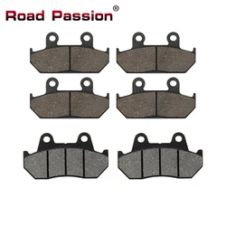 Road Passion Motorcycle Front and Rear Brake Pads for HONDA VFR700 VFR750 Interceptor CBR750 CBR1000F Hurricane GL1500 Goldwing