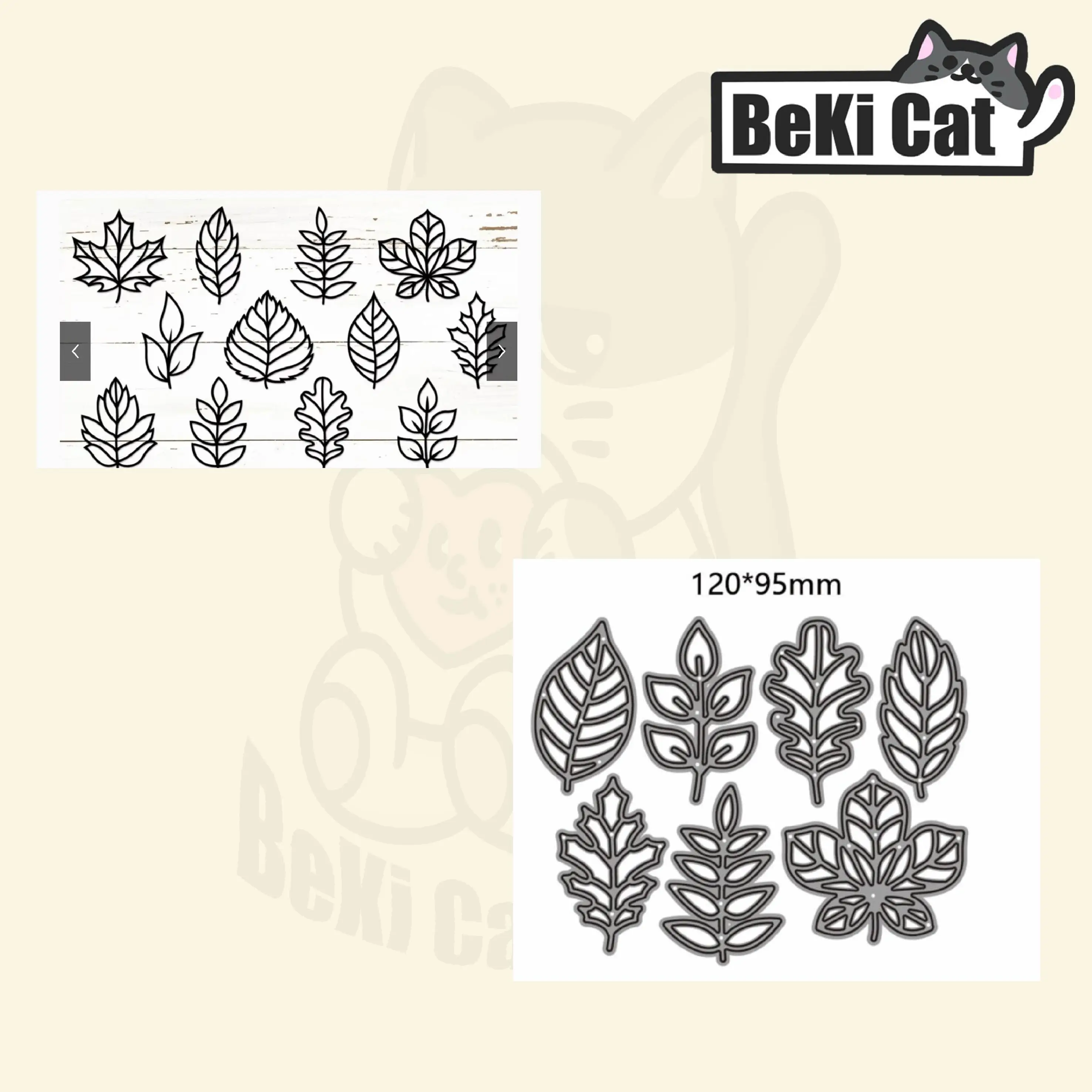 Leaves  cutting die file  Original Stencils for DIY Scrapbooking photo album Decorative DIY Paper Cards