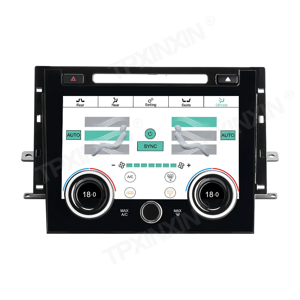 Android 10 For Land Rover Range Rover Sport 2013 2014 2015 2016 2017 IPS Touch LCD Air Conditioner Screen Car Multimedia