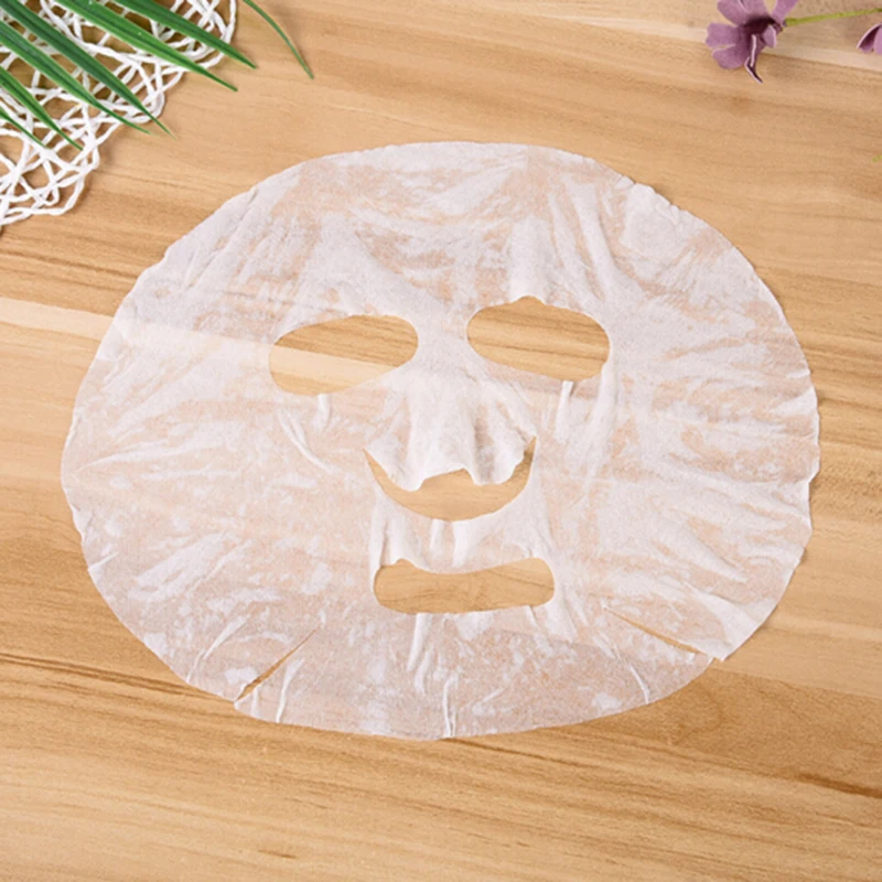 Masque Facial Compressé en Papier de Poulet, Masques Secs, Tissu Non Tissé, Soins de la Peau, cfmask