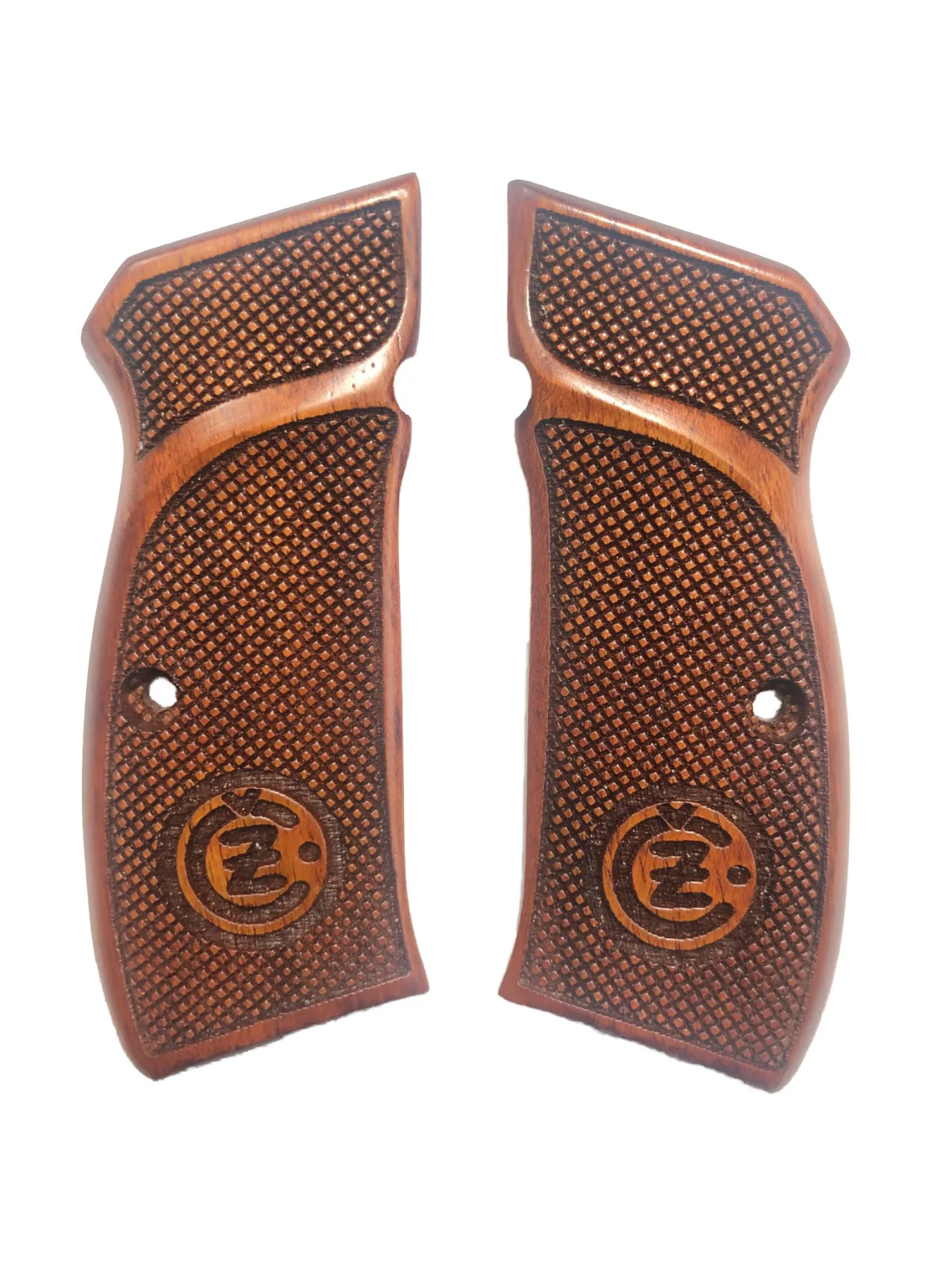 

CZ75 Logo Custom Series Laser Cutting Wooden Grip Mod14