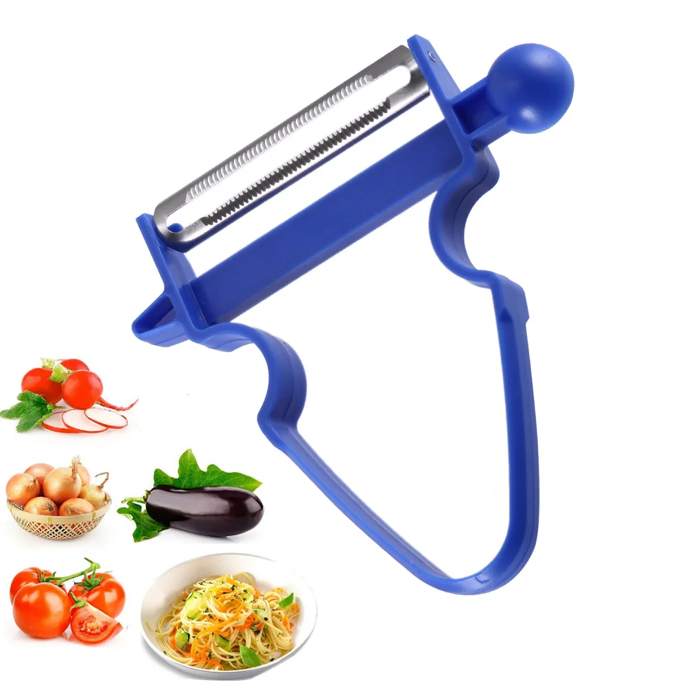 

Fruit Vegetable Peeler Stainless Steel Slicer Shredder Peeler Julienne Cutter Multifunction Peel Blade Peeler Set Kitchen Tools