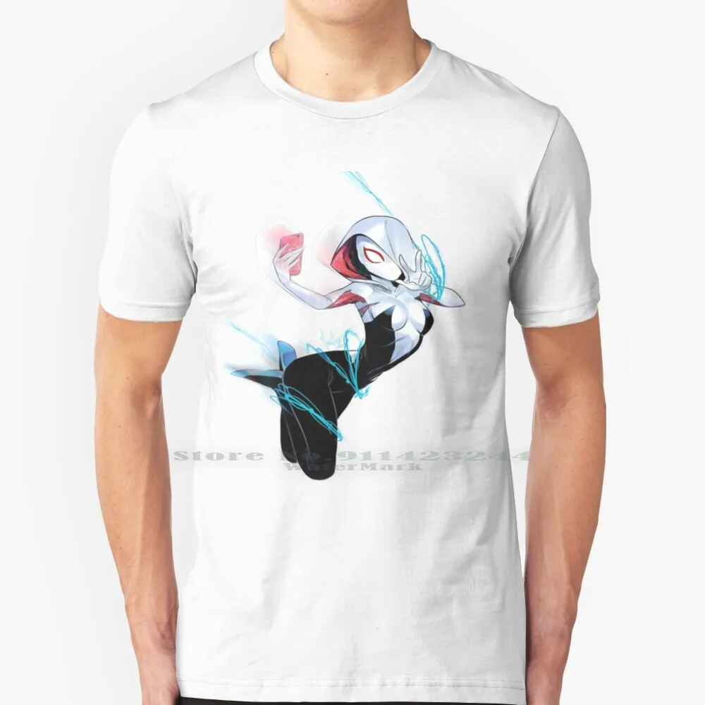 Spider Gwen 100% Cotton T Shirt Spider Gwen Tee Short Sleeve Long Sleeve Gift