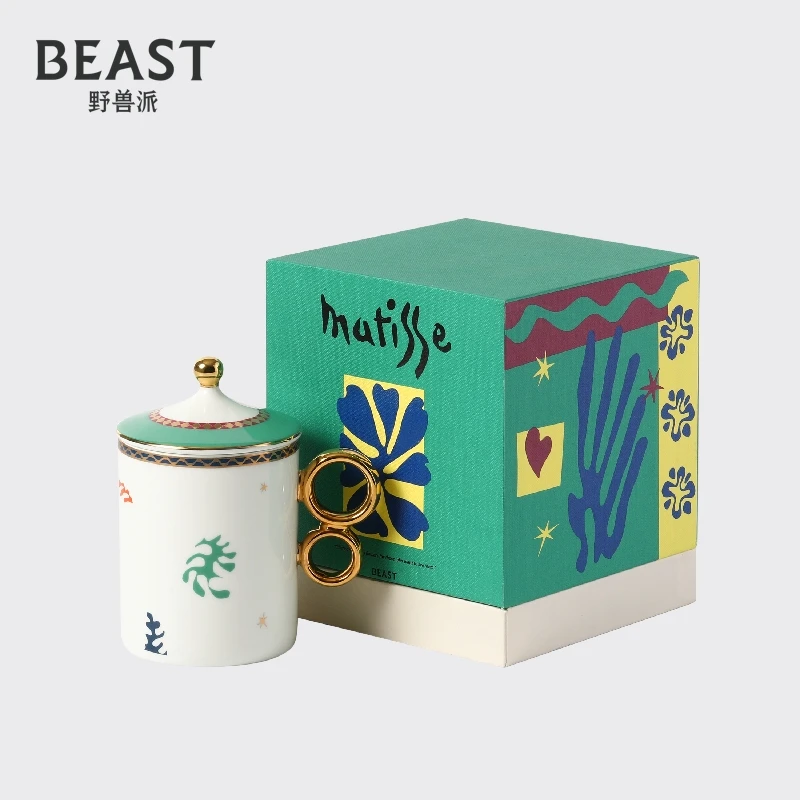 |THEBEAST/fauvism Matisse series of bone China mugs of coffee cup cup a birthday present