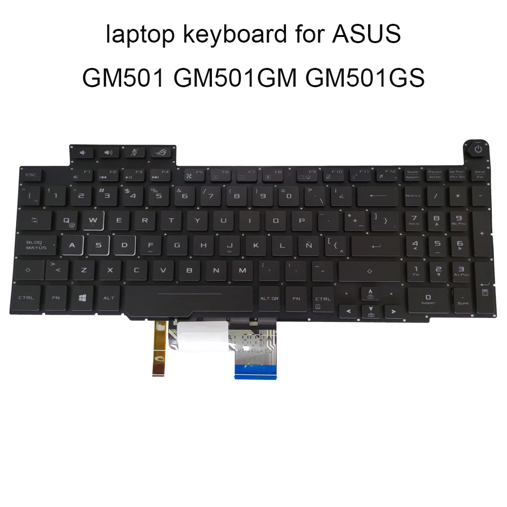 Replacement Keyboards for ASUS ROG GM501 GM GM501GM GM501GS backlight keyboard LA Latin layout black notebook KB original new