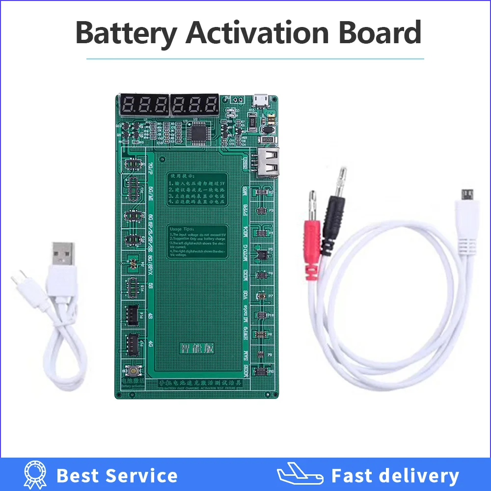 With Cable Tool Safe Test Fixture Fast Plate Battery Activation Board Quick Charging Plate For Samsung For Huawei for iphone