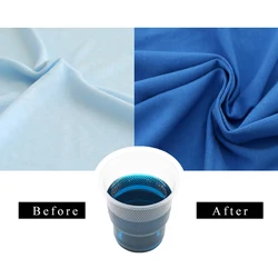 Lake Blue Acid Powder Bottle Acrylic Paint Fabric Paint Direct Clothing Dye Textile Dyestuffs Renovation Stain 10g Pigment