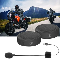 Casque de moto Bluetooth 5.0, casque de moto, écouteur stéréo mains libres sans fil, haut-parleur MP3