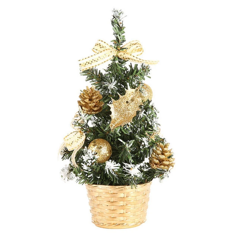 Christmas decoration anime mini Christmas tree cosplay family party DIY accessories 20CM Evergreen 2021 New Year props gifts