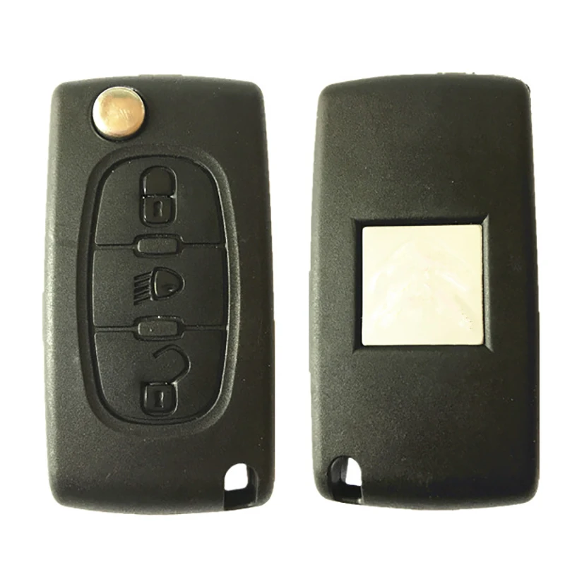 CN016037 Aftermarket 3 Button Remote Key For Citroen 0523 Remote  PCF7941 Chip FCCID Number E33C1002 Frequency 433 FSK