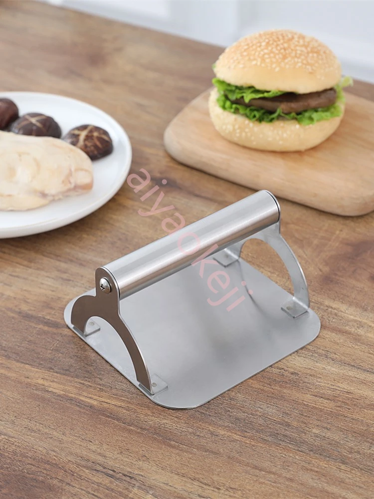 คู่มือ Meatloaf Burger กด Tortilla กด Maker แพนเค้กพาย Crepe Maker Hamburger Press Patty Maker