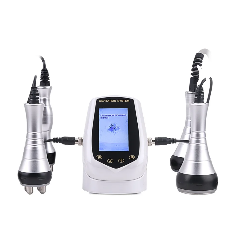 Small Size 4 in 1 RF Ultrasound Cavitation Vacuum Slimming Beauty Machine for Skin Tightening