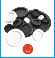 1/10p einseitige Gummitüllen zum Schutz, Ring15/17/20/22/25/27/30/32/35/40/45/50/70 mm, geruchlose Gummidichtung zum Schutz des Drahts – Detail 6