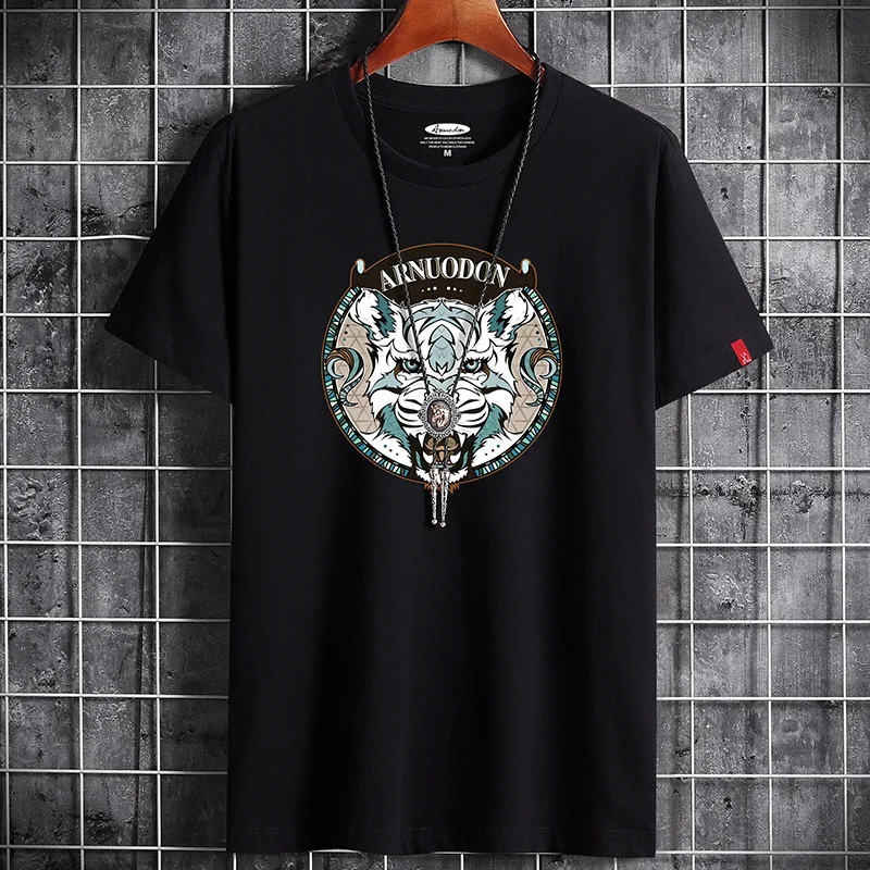New T Shirt for Men Summer 2021 Harajuku Graphic Oversized Anime Goth Punk Manga Vintage Hip Hop Couples Matching Men Clothing