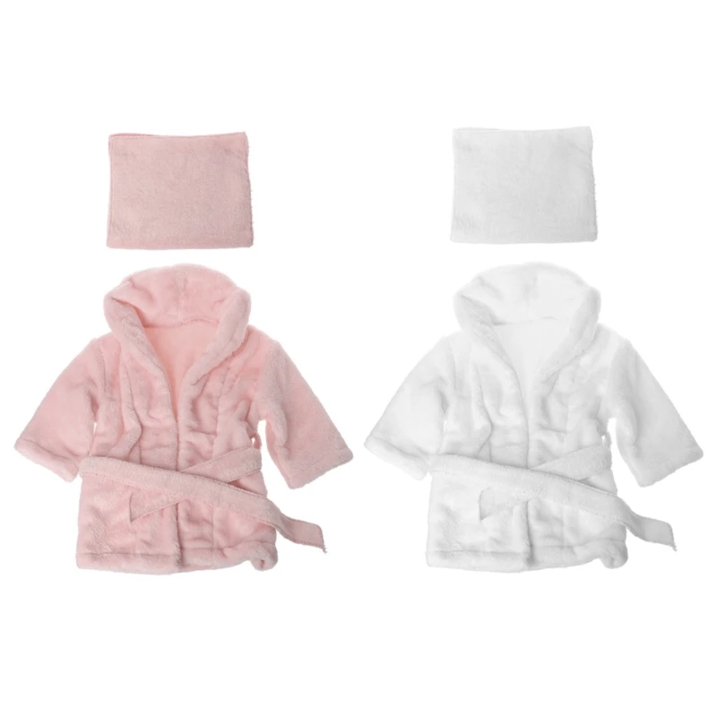 Soft Bathrobes Wrap Newborn Photography Props Baby Photo  Photography Clothing For Baby Newborn Photography Outfits Dropshipping