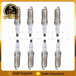 8pcs Iridium Spark Plugs 41114  41-114 12622441 For Cadillac Chevrolet Escalade Chevy Camaro Corvette Sierra