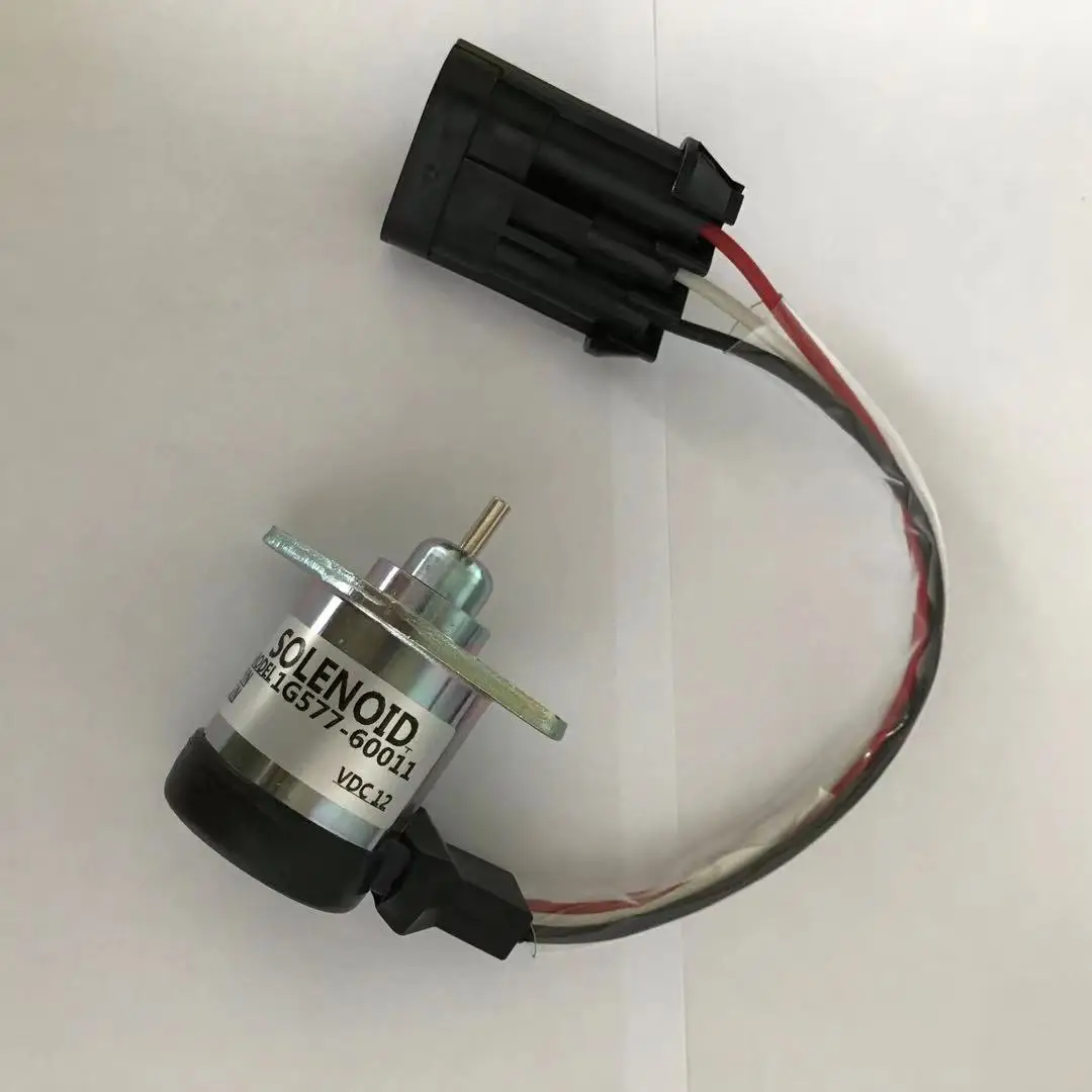 New 12V Shut Down Solenoid For Bobcat S220 S250 S300 S330 Skid Steer 1G577-60011 1G577-60010