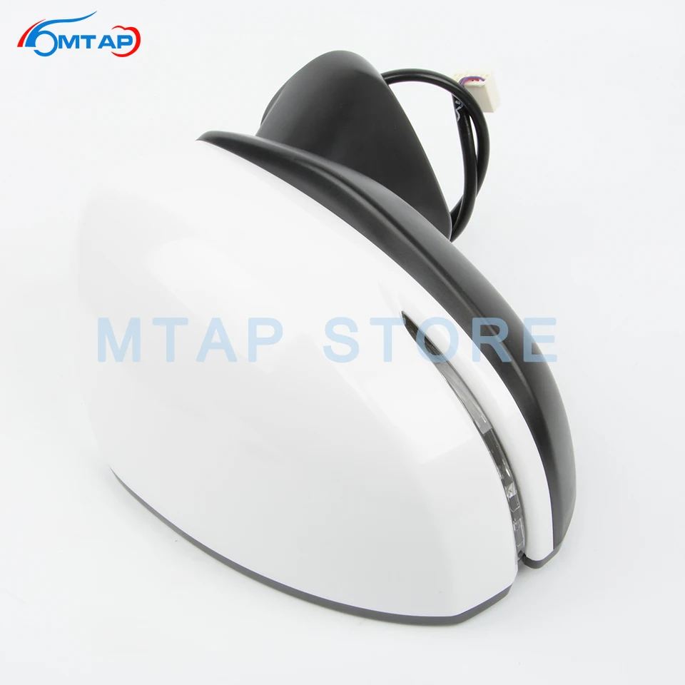 MTAP Exterior Back Up Mirror Rearview Mirror Assy 3/5/7 Pins Electric Folding LED For Honda For Fit Jazz GK5 2015 2016 2017