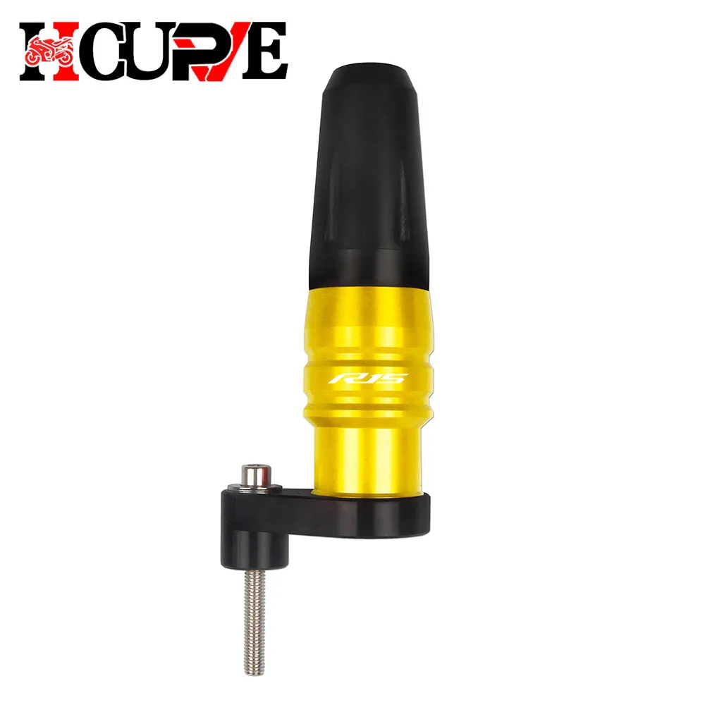 Motorcycle CNC Frame Crash Pads Exhaust Sliders Crash Protector For YZF-R15 V3 YZF R15 V3 2017-2021