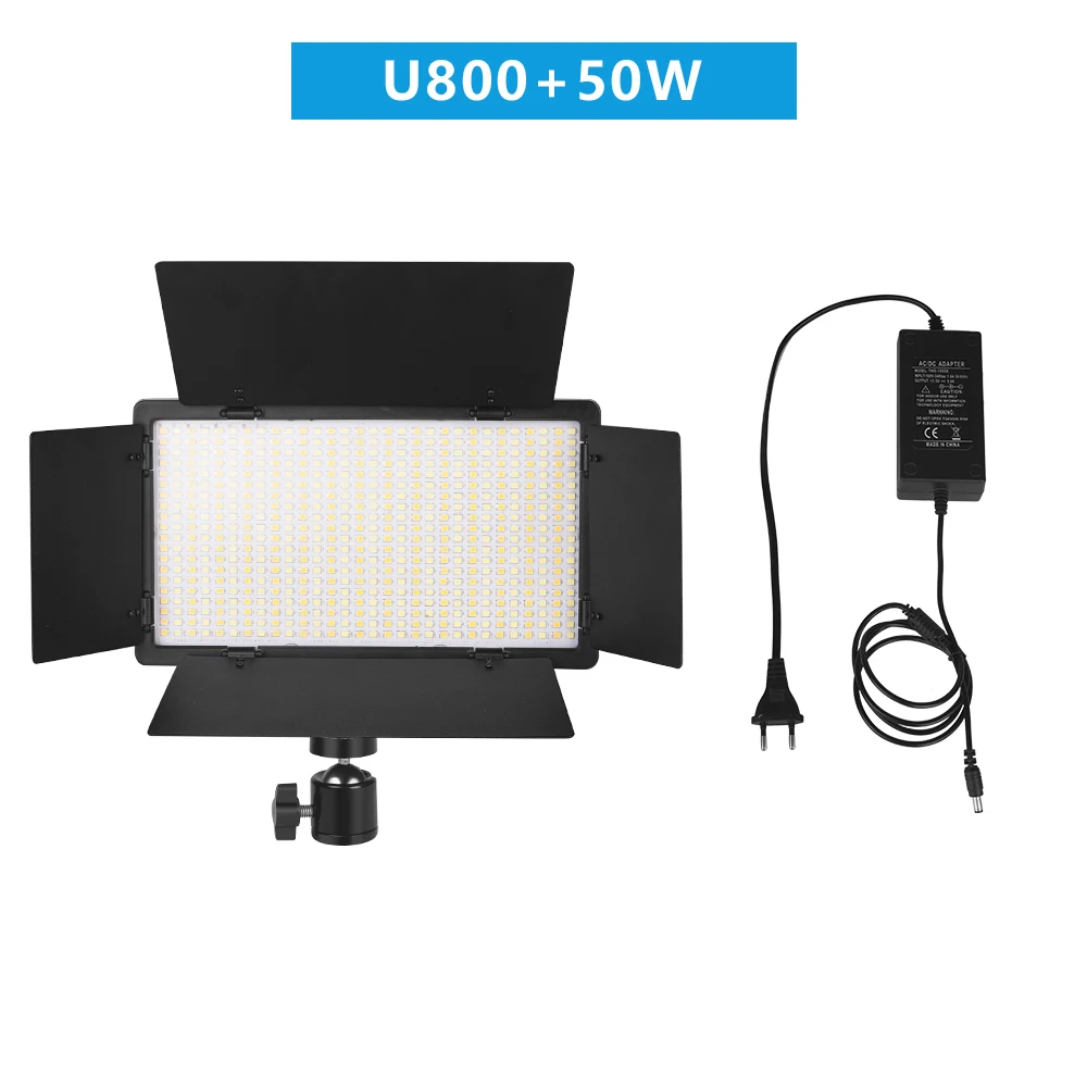 Nagnahz U800 LED Fotostudiolamp voor Tiktok Youbute Game Live Videoverlichting Draagbare video-opname Fotografie Paneellamp