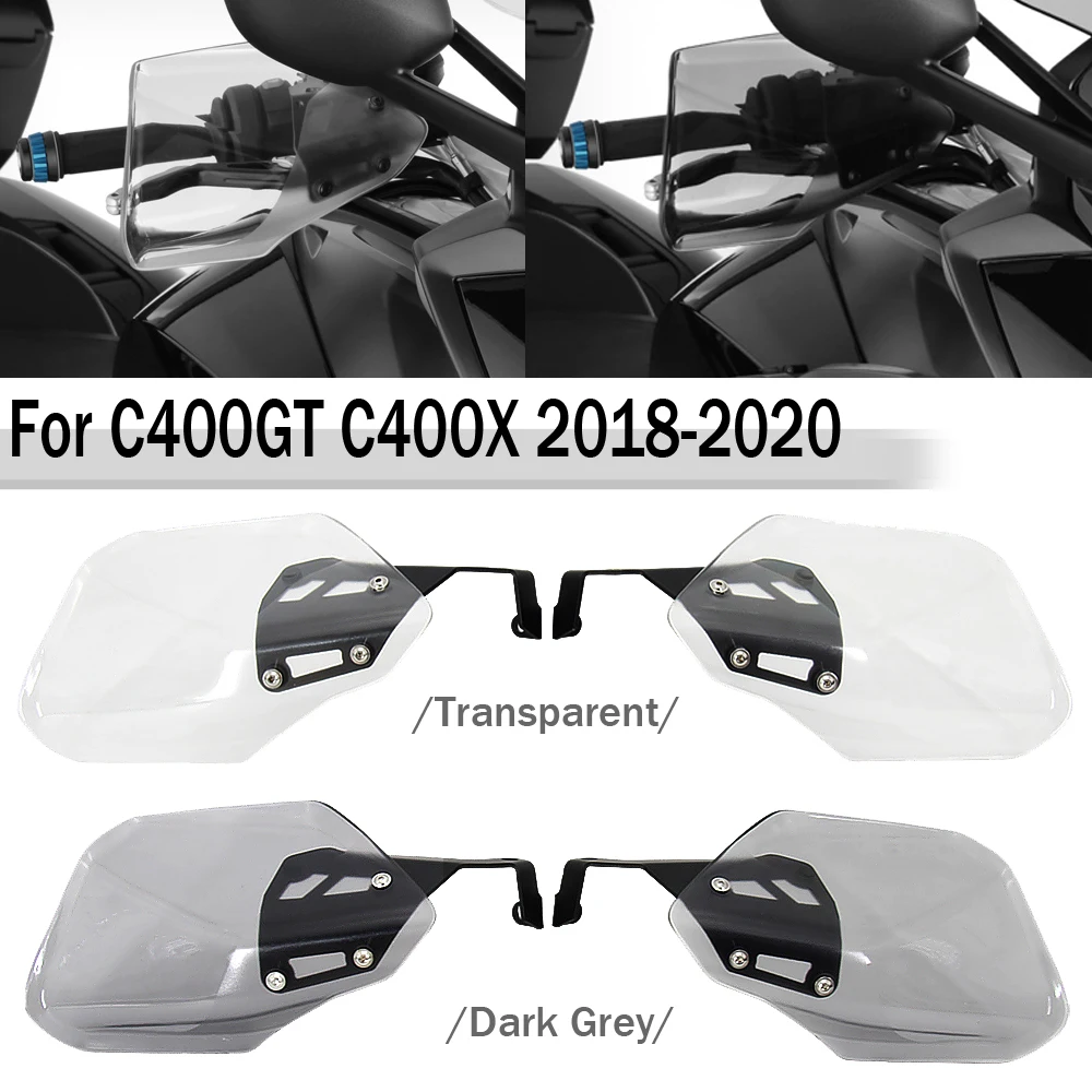 

2 Colours Motorcycle Handguard Hand Guard Shield Protector Windshield For BMW C400X C400GT 2018 2019 2020- 2022 C 400 X C 400 GT